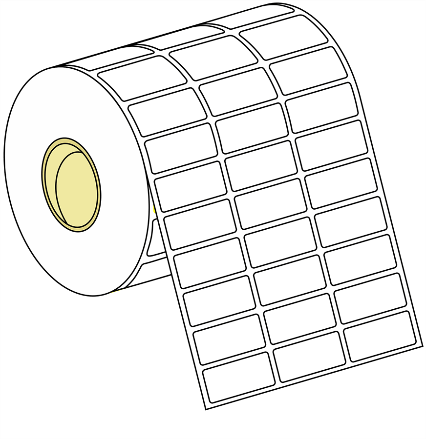 ROLLO 32 x 15 bl ETIQUETA ADHESIVA