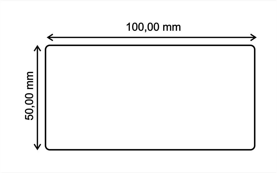 100 x 50 BL ROLLO ADHESIVO