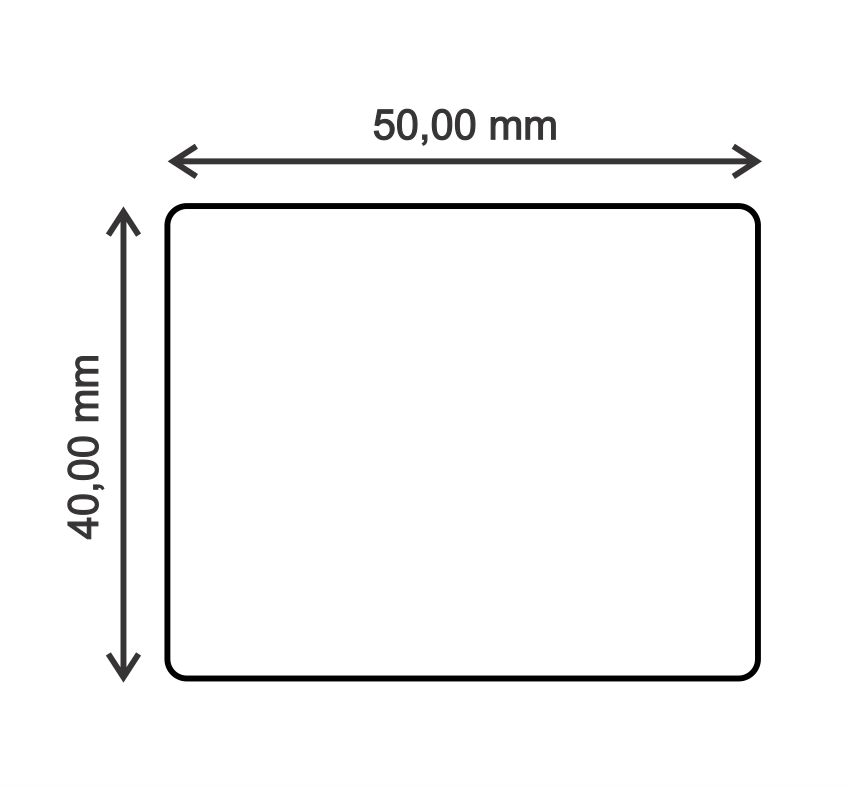 50 x 40 BL ROLLO ADHESIVO