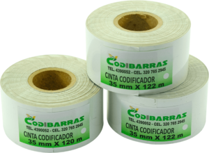 Cinta blanca para codificador
