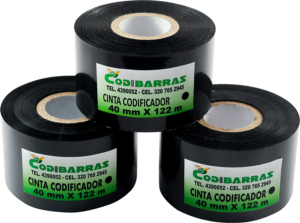 Cinta negra para codificador