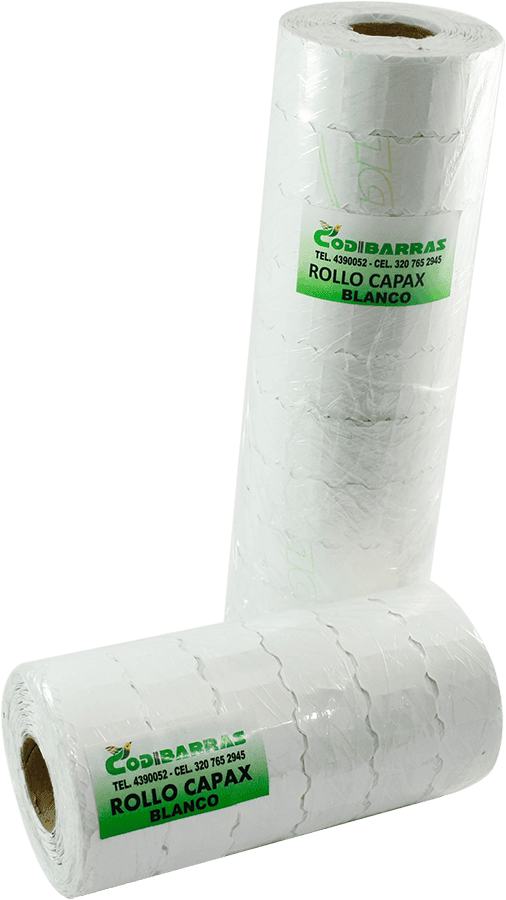 ROLLO CAPAX ROLLO PARA ETIQUETADORA