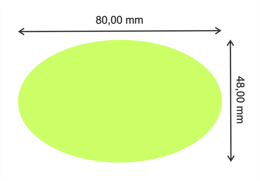OV 48 x 80 AM Impresión de códigos de barras