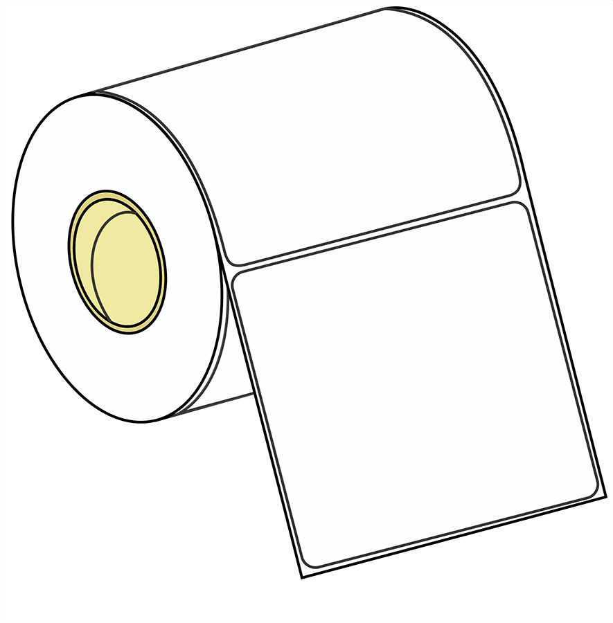 ROLLO 100 x 100 Stickers y etiqueta adhesivo